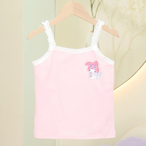 Áo thun cotton 2 dây phối ren họa tiết thỏ melody cho bé gái kết hợp quần váy đi chơi. size 110-150 cho bé 2-7 tuổi, 14-30kg </br>
Chất liệu thun cotton co dãn 4 chiều, ,mềm mại, mát mẻ cho mùa hè, in họa tiết melody kuromi mà các bé yêu thích</br>
From áo 2 dây xinh xắn và mát mẻ phối viền ren nhẹ nhàng , đi học di chơi , kết hợp quần hay váy dểu xinh xắn đáng yêu</br>
hàng QC cao cấp 100% như hình </br>
Bảng size tham khảo </br>
110: 13-16kg </Br>
120: 16-19kg </br>
130: 19-22kg </br>
140: 23-26g </br>
150: 27-31kg
