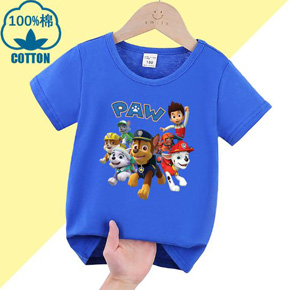Áo thun cotton bé trai in hoạt hình paw patrol biệt đội cứu hộ. size 120-150, tương ứng bé 18-34kg </Br>
Vải thun cotton 99%, co dãn 2 chiều, mềm mại , thấm mồ hôi </Br>
* Hình in hoạt hình paw patrol biệt đội chó cứu hộ mà cá bé trai yêu thích </Br>
* form suông đơn giản, bé trai hay gái đều duoc </Br>
* hàng Quảng Châu, </Br>
Bảng size tham khảo : </BR>
120: 18-23kg </Br>
130: 22-27kg </Br>
140: 27-30kg </Br>
150: 30-34kg
