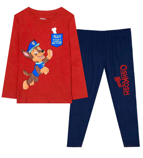 Bộ thun cotton tay dài bé trai in paw patrol chó cứu hộ. size 1-5t, bé 10-20kg, vải thun cotton mềm, mát, co dản, vải hàng lên từ hàng xuất, hình in chó cứu hộ cảnh sát Paw Patrol mà các bé yêu thích, Việt Nam

