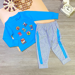 Bộ thun cotton bé trai tay dài in người nhện siêu anh hùng. size 8-12t, bé 24-37kg, thun cotton 4 chiều mềm mai, co dãn tốt, hình in người nhện siêu anh hùng chi bé trai, Việt nam