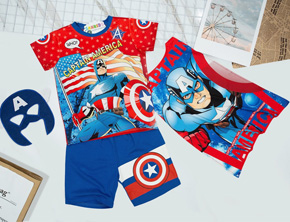 Bộ thun cotton đội trưởng Mỹ Captain American kèm khăn choàng mặt nạ bé trai. size 3-10 bé 11-28kg, vải thun coton lạnh Hàn Quốc mềm mại, mát mẻ, hình in 3d sắc nét, quần và thân sau vải thun cotton, kèm khăn choàng và mặt nạ đội trưởng Mỹ siêu anh hùng cho bé trai, hàng Việt Nam </Br>>
Bảng size tham khảo  </BR>
size 3: bé 11-13kg </Br>
size 4: bé 13-15kg </Br>
size 5 : bé 15-17kg </Br>
size 6 : bé 17-19 kg </Br>
size 7 bé 19-22kg </Br>
size 8 : bé 22-24kg </Br>
size 9 : bé 24-26kg </Br>
size 10: bé 26-29kg
