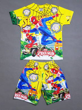 Bộ thun cotton Thái lạnh in hoạt hình người nhện spiderman. Thông tin lẻ:
size 4-14t, bé 15-50kg, vải thun cotton lạnh thái mềm mát, hình in 3d sắc nét hoạt hình người nhện spiderman mà các bé yêu thích, form lớn  thoải mái cho bé trai, hình chụp thật 100% tại shop bao đẹp, Việt Nam
