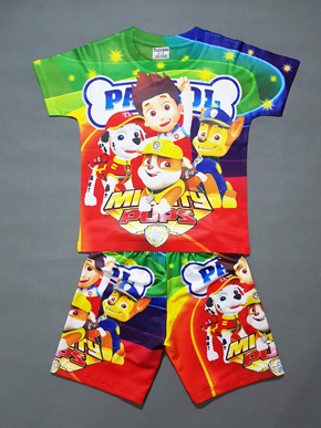 Bộ thun cotton  lạnh in hoạt hình Paw patrol biệt đội cứu hộ. * size 4-14 cho bé 18-45kg </Br>
* vải thun lạnh 3d loại 1, mềm mại, co dãn, thoáng mái</BR>
* Hình in 3d sắc nét toàn thân, người nhện spiderman, siêu nhân, doreamon,  chó cứu hộ paw, ben 10,  máy bay, xe hơi,,,, mà các bé yêu thích </Br>
*  Sờ là thích, mặc là ghiền, xua tan cái nóng bức ngột ngạt, đi học, đi chơi,. đi loanh quanh, mac ờ nhà dều tiện lợi
