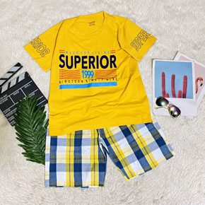 Bộ áo thun cotton quần caro size đại cồ superior cho bé trai lớn 40-65kg. size 14-22 và 24-26 tuong ứng 40-85kg </Br>
Chất liệu vải thun cotton 4 chiều mềm mát, quần caro đứng form cho con trai lớn thoái mái mà vẫn tự tin, nam tính , đi học thêm, hoc anh Văn, đi chơi </Br>
bảng size tham khảo </Br>
14: 35-40kg </Br>
16: 40-45kg </Br>
18: 45-50kg </Br>
20: 50-55kg </Br>
22: 56-63kg </Br>
24: 64-70kg </Br>
26: 70-78kg </Br>
28: 79-85kg </Br>
Giá 170-185k 1 bộ tùy size
