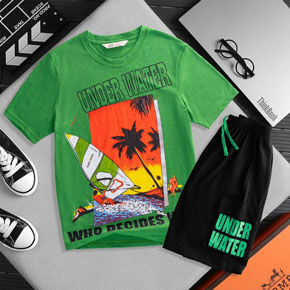 Bộ thun cotton mềm mát in họa tiết thể thao quần túi hộp nam tính cho bé trai. size 6-8 dến 16 tương ứng bé 22-56kg </Br>
* vải thun  hàng xuất 100%  cotton, mềm mát, mỏng nhẹ, co dãn 4 chiều , </Br>
* Hinh in nhiều hoa tiết thể thao, nam tính, khủng long, xe ... quần túi hôp 2 túi thiệt phối cùng tông màu áo </Br>
Bảng size tham khảo </Br> </Br>
6-8: 24-28kg </Br>
8-10: 28-33kg </Br>
10-12: 34-39kg </Br>
14 40-47kg </BR>
16: 48-55kg