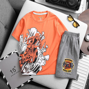 Bộ thun cotton mềm mát nhiều họa tiết thể thao cá mập khủng long cho bé trai. size 4-16( XS-XXL)  tương ứng 20-54kg, </Br>
chất liệu cotton 4 chiều, hàng chính phẩm mềm mướt tay, quần vải cotton xuất mát, hình in nhiều họa tiết tàu bay, cá mập, chó paw, xe hơi, bóng rỗ, thể thao... cho bé trai </Br>
E có 5 màu thoải mái cho bé trai mặc nhà, đi học đi chơi đều dẹp </Br>
Lô chính phẩm premium pingpong siêu đẹp </Br>
bảng size tham khảo ( áo rộng quần vừa) </Br>
XS(4) 22-25kg </Br>
S( 5-6): 26-30kg </Br>
M (7-8) 31-35kg </Br>
L (10-12): 35-40kg </Br>
XL( 14)  42-48kg </Br>
2XL: 47-54kg
gia 110-120
