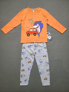 Bộ thun tay dài in cá mập vải cotton cao cấp mềm mại dày vừa ấm áp cho bé trai. size 70-95 tuong ứng bé  16-36kg </Br>
Chất vải cotton cao cấp, mềm mại, co dãn tốt, hình in thấm trong từng sợi vải nên không bong tróc, ấm áp cho bé trai </Br>
Bé mac đi chơi dà lạt, di ra ngoài khi trời lạnh hoac mặc ngủ máy lạnh dều duoc ạ </Br>
Hàng QC loại 1, bao đẹp, màu sắc giống hình chụp tại shop </Br>
70: 15-18kg </Br>
75: 18-22kg </Br>
80: 23-26kg </Br>
85: 25-29kg </Br>
90:: 29-33kg </Br>
95L 33-36kg </Br>
gia 135-145k