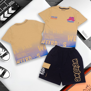 Bộ thun cotton túi hộp in loang size đại cồ cho bé trai 63-85kg màu kem hottrend. size 14-22 tương ứng bé 40-62kg </br>
Chất liệu thun coton 4 chiều, hàng công ty chính phẩm loại 1, co dãn thấm hút mồ hôi </br>
Phong cách túi hộo,  áo in loang 2 mặt trước sau, quần lửng túi hộp đứng form, </Br>
bé trai lớn đi hoc đi chơi đi du lịch dều tiện lợi, năng động tự tin </br>
bảng size tham khảo </br>
14: 40-45kg </br>
16: 45-50kg </br>
18: 50-54kg </br>
20: 54-58kg </br>
22: 59-63kg </br>
gia 160-180k