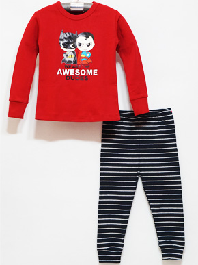 Bộ thun tay dài bé trai in siêu nhân và người dơi. size 1-8t, bé 8-24kg, thun cotton borip mềm mại, hình in siêu nhân đảm bảo không bong tróc,  YoYo Việt Nam