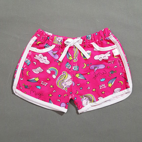Quần short thun cotton in ngựa pony dễ thương bé gái. size 1-10t, bé 8-25kg, vải thun cotton in họa tiết ngựa ponu cầu vồng dễ thương cho bé gái nhỏ mặc xuân hè, đi biển, ở nhà, Việt Nam
