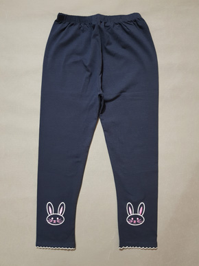 quần legging dài bé gái thêu 2 thỏ xinh size đại 30-53kg. size  S- XXL tương ứng bé 30-54kg, </Br>
* thun cotton dày vừa phải, 4 chiều, co dãn tốt, form quần ôm, </BR>
* Chân quần chạy rodai lượn sóng, thêu 2 chú thỏ xinh xắn cho con gái </BR>
Size tham khảo: </Br>
S: 32-35kg dài quần 73-74cm </Br>
M: 34-38kg. dài quần 75-76cm </Br>
L: 38-42kg: dài quần 77-78cm </Br>
XL: 44-48kg. dài quần 79-81cm </Br>
XXL: 49-54kg. dài quần 81-83cm
Giá 80-85k tùy size