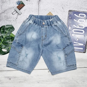 Quần lửng jean cotton co dãn túi hộp mềm mại cho bé trai . size 12-20 tuong ứng bé 2-6t, 12-25kg </br>
chất liệu jean cotton có chất thun co dãn tốt, lưng mềm, 2 túi hộp cực ngầu cho bé </br>
quan dễ kết hợp áo thun, sơ mi cho bé đi chơi dự tiệc </br>
bảng size tham khảo </br>
12: 12-14kg </br>
14: 14-16kg </br>
16: 16-18kg </br>
20: 19-22kg </br>
22: 22-25kg
