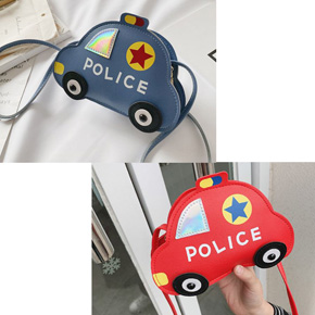 Túi đeo chéo xe cảnh sát police cho bé đi chơi lì xì tết. kích cỡ 18*12*5cm, chất simili mềm, tạo dáng chiếc xe cảnh sát dễ thương cho cả bé trai và gái, túi nhỏ vừa đủ cho bé đi chơi hoac đựng tiền lì xì tết