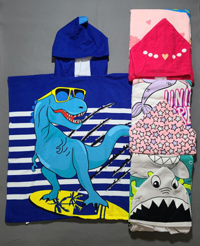 Áo choàng tắm hoạt hình khủng long tiên cá pony cá mập size lớn cho bé đi biển đi bơi. kích cỡ 70*140cm, cho bé từ 6-12 tuổi, cao 125-145cm </Br>
Chất liệu vải lông mềm mại, thấm hút tối, may có nút 2 bên, họa tiết  khủng long cá mập, ngựa pony unicorn, tiên cá... cho bé trai và gái </Br>
_ khăn sử dụng cho bé di tắm, đi biển, đi bơi, giữ ấm làm khô người bé