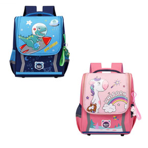 Balo đi học hoạt hình ngựa pony unicorn cầu vồng và khủng long phi hành gia cho bé tiểu học. Comback school !  Bé trở lại trường trong niềm vui phấn khởi với bộ đồng phục mới, quần áo giày dép mới và 1 người bạn đồng hành không thể thiếu " chiếc balo mới" </Br>
***chất liệu vải simili không thấm nước, phối vải dù in hoạt hình pony unicorn khủng long...mà các bé yêu thích,</BR>
 **Kích thước 37*26*14cm thích hợp cho bé mẫu giáo lớn dến tiểu học ( 5-7 tuổi), sách A4 thoải mái </Br>
*** Hình in mà các bé yêu thích. Thiết kế form chống gù  2 ngăn trong rộng rãi, tiện lợi cho bé. có ngan ngoài đựng nước sữa,  Hàng nhâp Quảng Châu mẫu mã chắc chắn y hình </br>
*** có 2 màu hồng phấn ngựa và xanh khủng long phi hành gia
