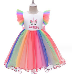 Đầm voan ngựa pony unicorn 1 sừng 7 sắc cầu vồng cho bé gái. size 110-150, cho bé gái 11-27kg </BR>
Chất liệu voan lưới 7 màu mềm mại, tay cánh tiên lưới, thân đầm vải phi mờ lót vải thấm hút mồ hôi, tùng 3 lớp xòe, phía sau dầm có nơ to tạo điễm nhấn </BR>
Tạo hình ngựa 1 sừng nhiều màu </Br>
bảng size tham khảo </Br>
110: 11-14kg </Br>
120: 15-18kg </Br>
130: 18-22kg </Br>
140: 22-25kg </Br>
150: 25-28kg