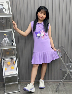 Đầm thun cotton mềm mát xếp ly sát nách cổ bẻ in họa tiết kuromi bé gái 12-48kg. size 3-16t, tương ứng bé 12-50kg </br>
Chất liệu thun cotton 4 chiều mềm mại, co dãn tốt, mát mẻ và thấm hút mồ hôi </br>
From đầm suông, sát nách, xếp ly xinh xắn và mát mẻ cho bé gái </br>
Họa tiết in hoạt hình kumori mà các bé yêu thích , 2 màu hồng ngọt ngào và tím hottrend </br>
bảng size tham khảo </br>
3: 12-14kg </br>
4: 14-15kg </br>
5: 15-17kg </br>
6: 17-19kg </br>
7: 19-21kg </br>
8: 21-23kg </br>
9: 23-26kg </br>
10: 26-28kg </br>
11: 28-32kg </br>
12: 31-34kg </br>
13: 34-36kg </br>
14: 36-39kg </br>
15: 39-42kg </br>
16: 43-48kg </br>
gia 145-185k tùy size