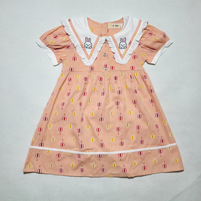 Đầm kate cotton mềm mát cổ thủy thủ thỏ xinh cho bé gái. size 9-14 tương ứng bé 21-36kg </Br>
Chất liệu vải kate cotton mềm mát, thấm hút mồ hôi </br>
Họa tiết khinh khi cầu, cổ thủy thủ thêu thỏ xinh, màu hồng cam nhẹ nhàng, sau lưng có nút và dây buộc tiện lợi cho con gái </br>
Một chiếc đầm xinh xắn mặc nhà, đi học di chơi đều đẹp </br>
bảng size tham khảo </Br>
9: 21-24kg</br>
10: 24-27kg </br>
11: 26-29kg </br>
12: 29-32kg </br>
13: 32-35kg </br>
14: 34-36kg