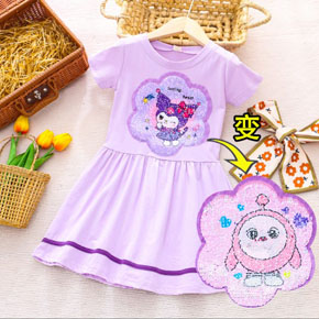 Đầm thun cotton mềm mát vuốt kim sa đổi màu  kumori cho bé gái. size 110,120.130,140 tương ứng bé 14-26kg </Br>
Vải thun cotton 100%, co dãn 4 chiều,mềm mịn, thoáng mát, mướt tay, thấm mồ hôi </Br>
* siêu phẩm vuốt kim sa hình kumori và thỏ xinh ( đổi màu và đồi hình ) mà bé yêu thích </BR>
* From đầm xòe nhẹ, dễ mặc, hàng QC loại 1, 100% như hình </Br>
bảng size tham khảo </Br>
110: 13-16kg </Br>
120: 16-19kg </Br>
130: 19-23kg </Br>
140: 23-26kg