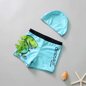 Bộ nón và quần bơi khủng long có vây ngộ nghĩnh cho bé trai. size L, XL, 2XL bé 15-25kg , vải thun polyester co dãn, không thấm nước, hình họa tiết khủng long có vây ngộ nghĩnh, kèm nón bơi </Br>
Quần có dây rút bên trong, năng động và tiện lợi cho bé đi biển đi bơi
