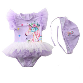 Đồ bơi liền váy bikini ngựa unicorn kèm nón dễ thương cho bé gái nhỏ. size M, L, XL 2XL  tương ứng bé gái 10-22kg, </Br>
* vải thun polyester chuyên dụng đồ bơi, co dãn tốt, mềm mại, chống nắng </Br>
* Mẫulbộ liềm gồm 2 món: đồ bơi liền váy tutu và nón bơi tiện lợi, dễ mặc </Br>
* màu tím hoa cà ngọt ngào, họa tiết ngựa pony unicorn có tutu voan đáng yêu cho bé gái </BR>
* bé đi biển, đi bơi, đều tiện lợi , hàng QC loại 1 cao cấp, 100% như hình </Br>
bảng size tham khảo </Br>
M: 10-13kg
L: 13-16kg </Br>
XL: 16-19kg </Br>
2XL: 19-22kg </Br>
