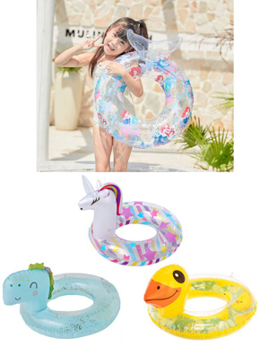 Phao tròn hình thú ngộ nghĩnh nàng tiên cá pony unicorn khủng long  vịt con đi biển đi bơi.  THÔNG TIN SẢN PHẨM </Br>
- Phao bơi sử dụng chất liệu nhựa PVC, dẻo dai trong suốt,  chịu lực tốt.</br>
- Giúp bé tự tin làm quen với nước</br>
- Phao bơi hình tiên cá, kỳ lân, khủng long, vịt con,  có kim tuyến nhấp nhánh bên trong, </br>
- Sản phẩm giao chưa bơm. </br>

HƯỚNG DẪN SỬ DỤNG </br>
- Bơm thổi từ từ cho phao căng tới 65-80% phao.( thổi bằng bơm tay hoac bằng miệng) Lưu ý: Không thổi phao quá căng sẽ làm nổ phao </br>
- Từ từ cho bé làm quen với nước.</br>
- Phù hợp sử dụng cho bé từ 3-8 tuổi.  kích thưóc phao 70*112cm. Đặc biệt siêu xinh sang chảnh khi lên hình</br>
- đặc biệt mẫu tiên cá size lớn kích 90*145cm từ 9 tuổi dến người lớn 