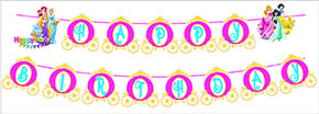 DÂY HAPPY BIRTHDAY CHỦ ĐỀ CÔNG CHÚA DISNEY. 